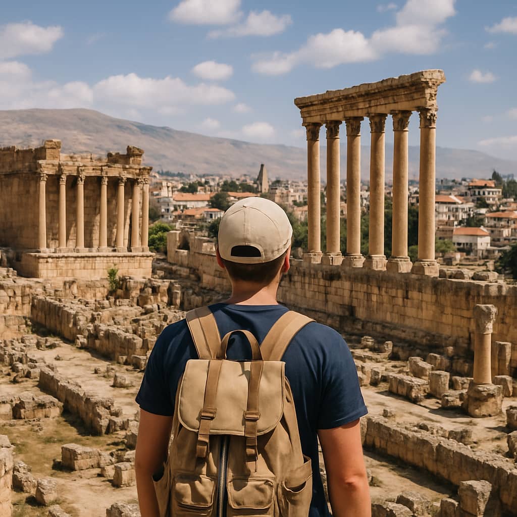 temple de Jupiter Baalbeck Liban classé patrimoine mondial de l'UNESCO